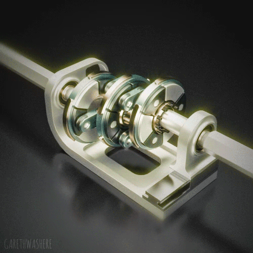 美的不同尋常的機械動圖，壓鑄廠家應該收藏一下